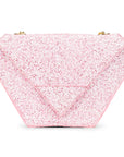 Pink Glitter Diamond Bag - Imperfect