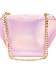 Pink Glitter Diamond Bag - Imperfect