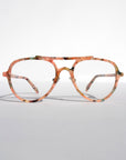 Optical Sample ~ Pink Multi Pattern Aviator