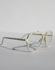 Optical Sample ~ White Marble Aviator