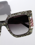 Mother of Pearl Crystal Sunglasses Sample