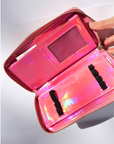 Pink Glitter Checkered Wallet ~ Sample