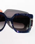 Purple Tort Shimmer Sunglasses ~ Sample
