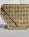 Silver & Gold Checkered Diamond Bag ~ Sample