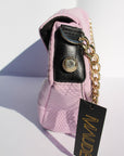 Lilac Diamond Bag ~ Handmade