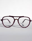 Optical Sample ~ Purple Glitter Aviator