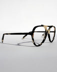 Optical Sample ~ Black & Cream Pattern Aviator