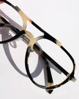 Optical Sample ~ Black & Cream Pattern Aviator