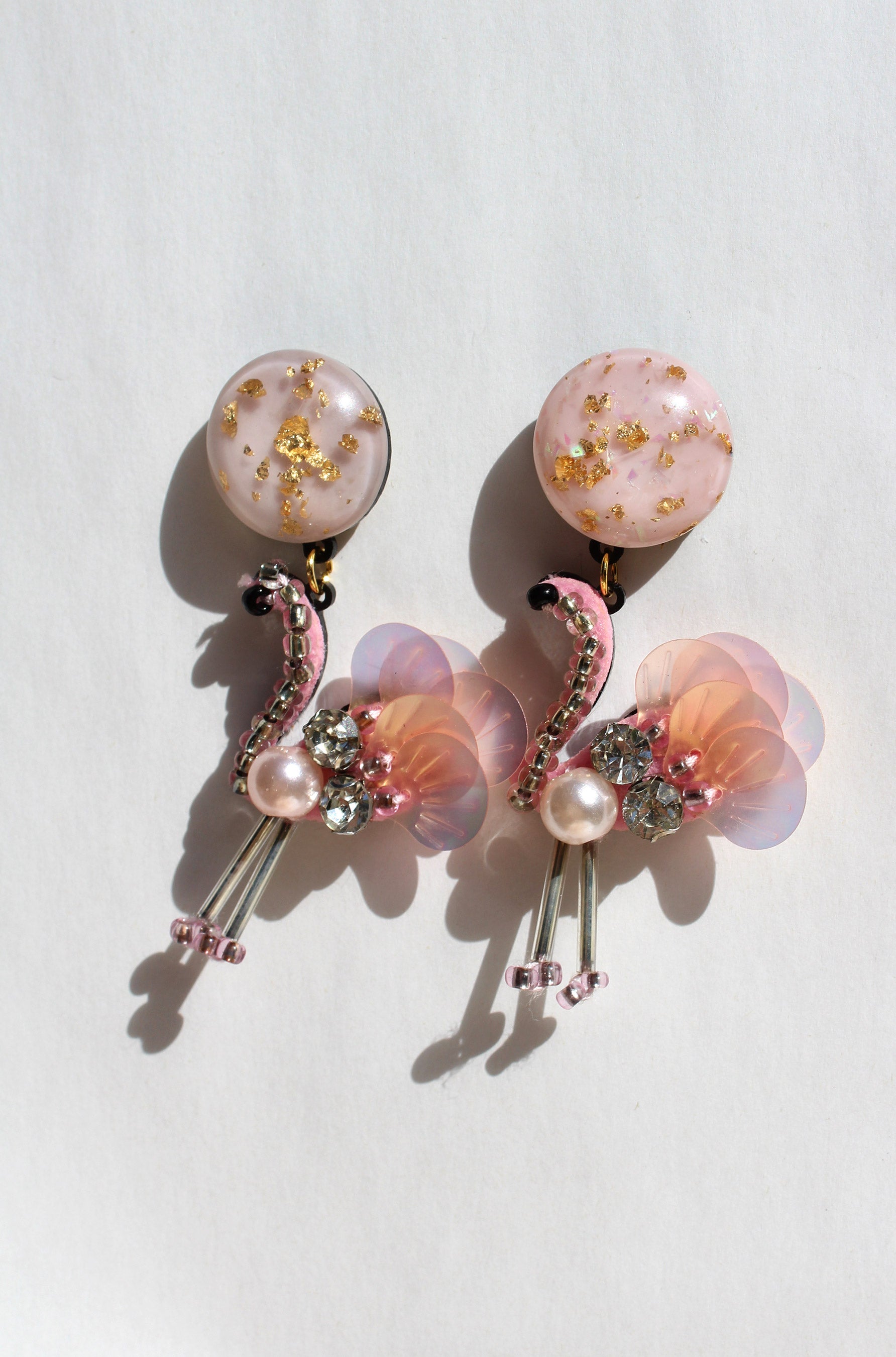 Flamingeaux Earrings