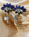 Gilded Sapphire Earrings