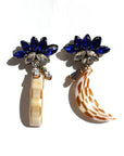Gilded Sapphire Earrings