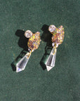 Seadrift Crystal Droplet Earrings