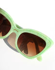 Mint Cat Eye Sunglasses ~ Sample
