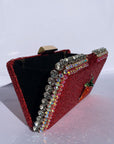 Red Glitter Carrot Clutch ~ Archive
