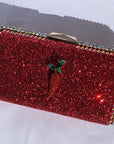 Red Glitter Carrot Clutch ~ Archive
