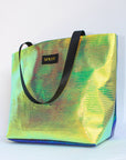 Shopper Bag Iridescent Green ~ Imperfect