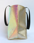 Shopper Bag Iridescent Gold/Pink ~ Imperfect