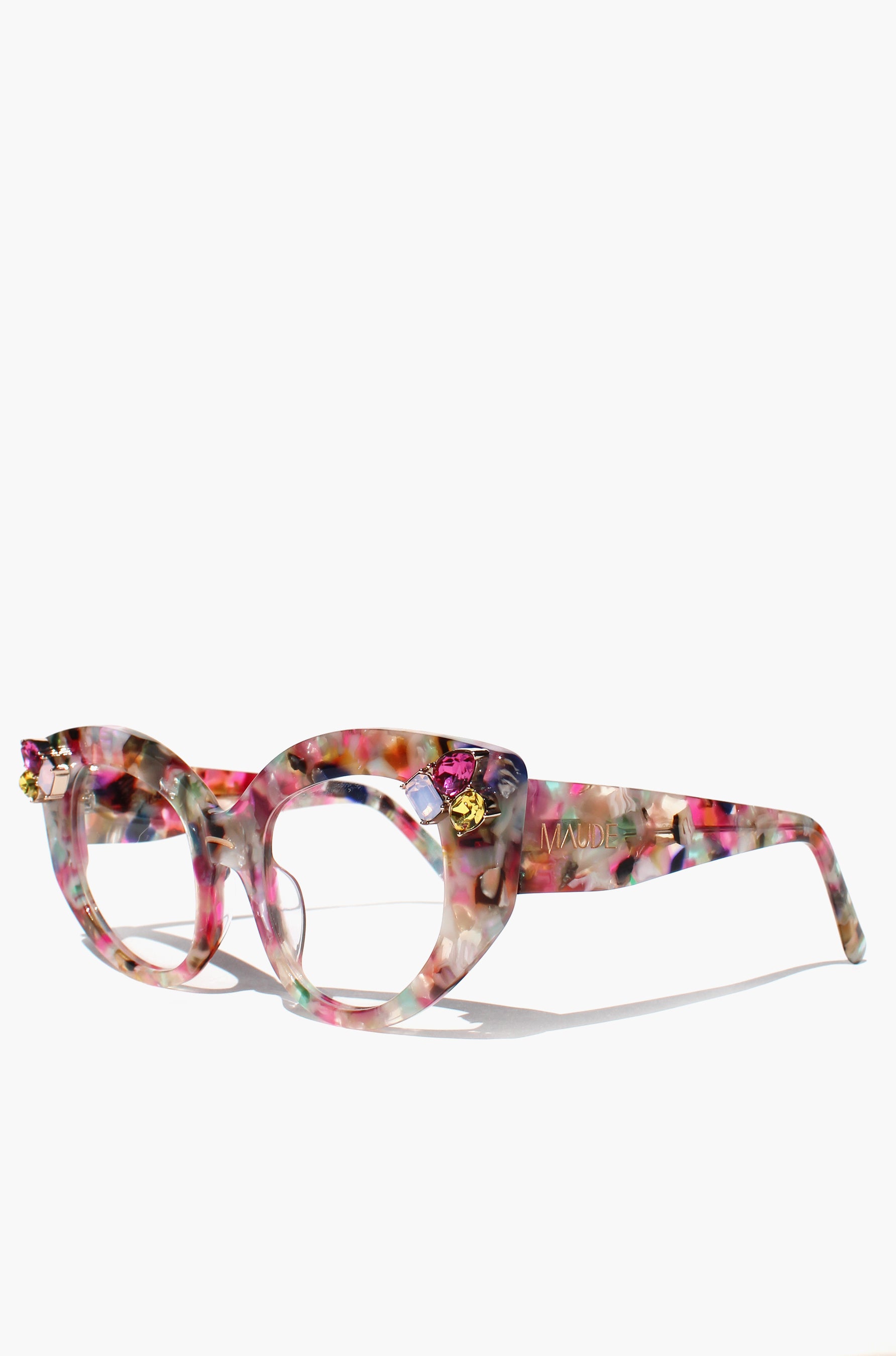 Calypso Optical ~ Modern Pink Cat eye Glasses