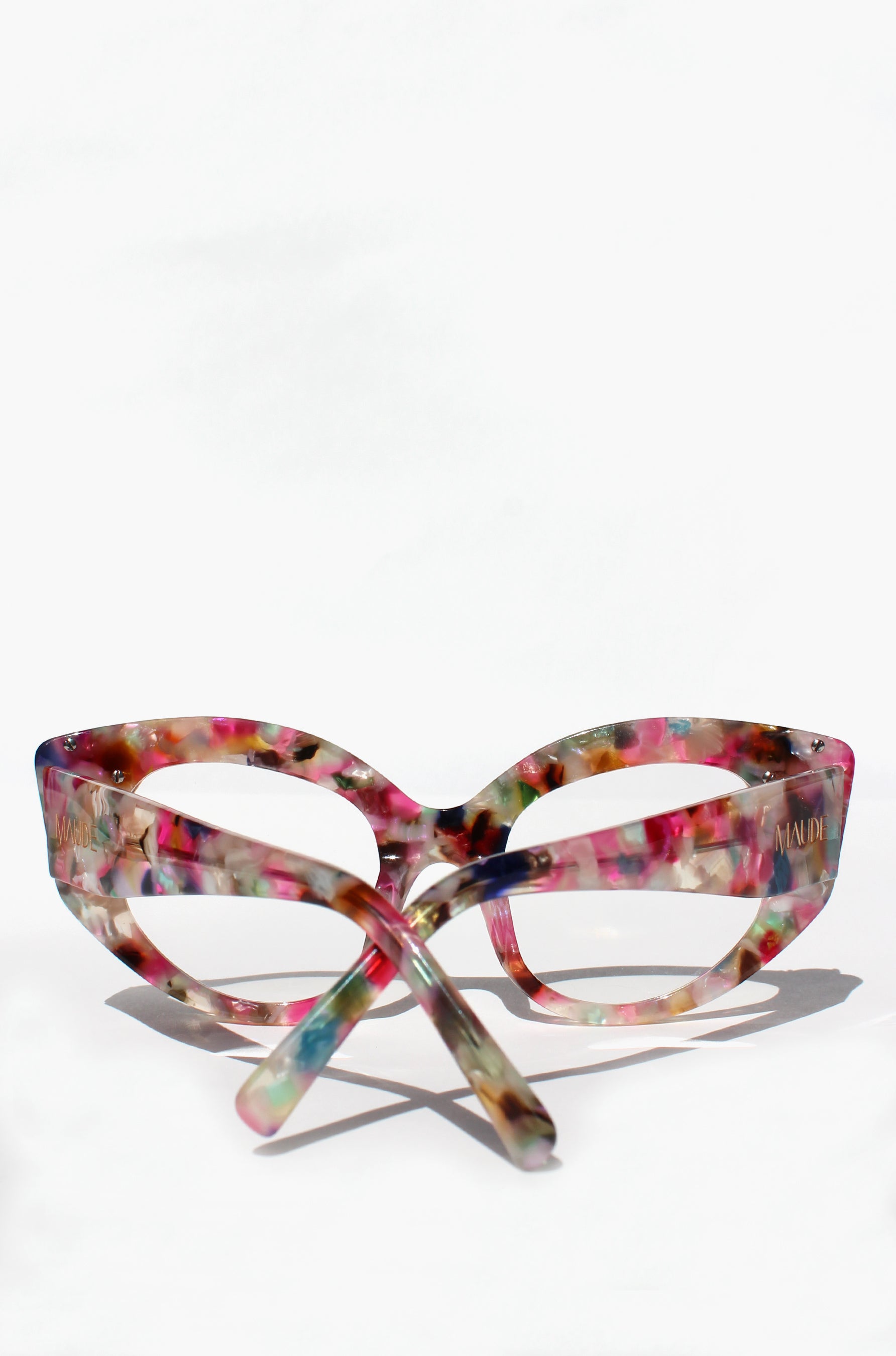 Calypso Optical ~ Modern Pink Cat eye Glasses