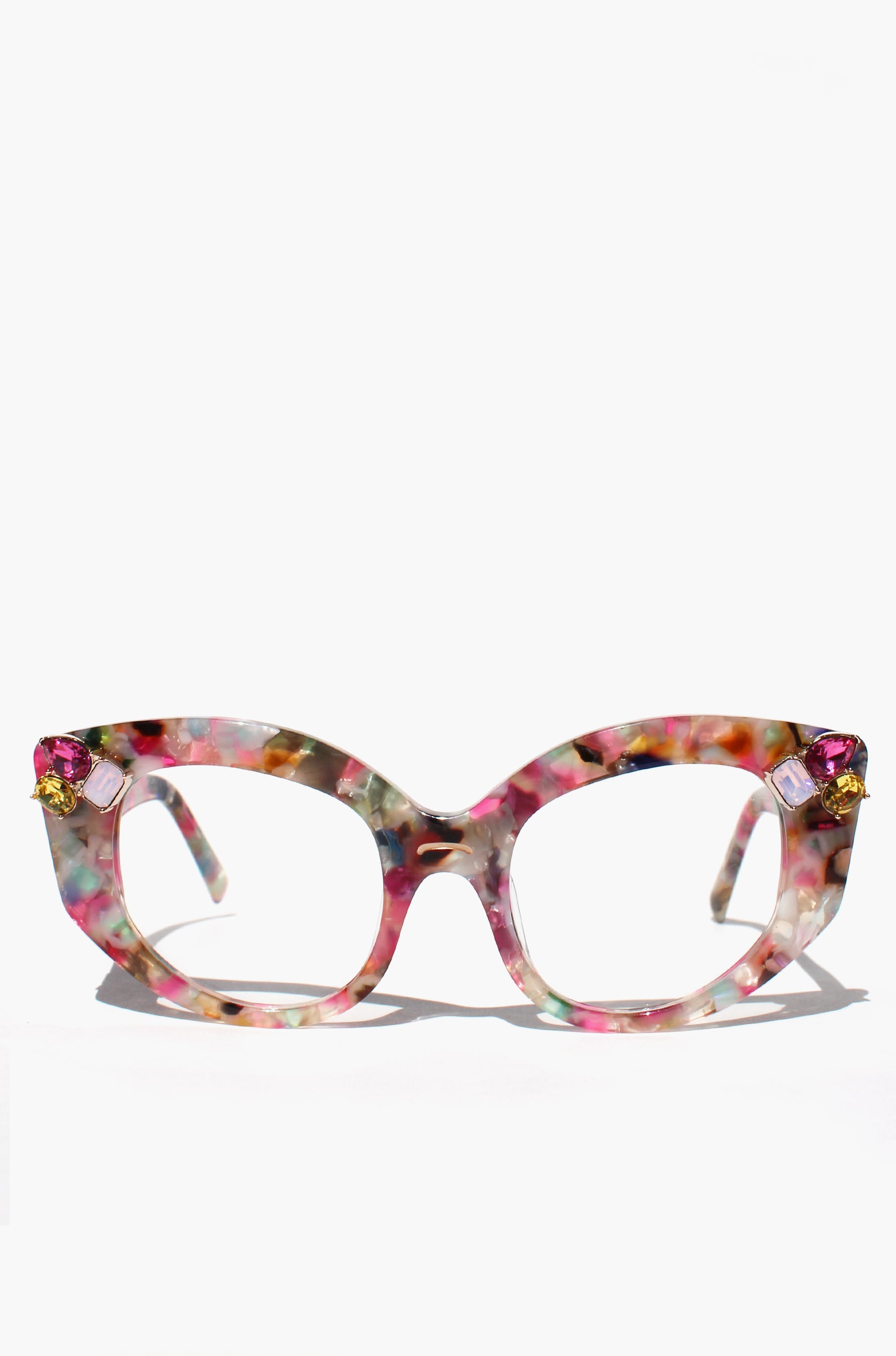 Calypso Optical ~ Modern Pink Cat eye Glasses