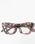 Flaminglow Optical ~ Pink Polkadot Cat eye Glasses