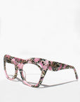 Flaminglow Optical ~ Pink Polkadot Cat eye Glasses