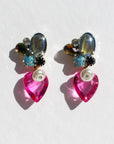 Sparkling Hearts Club Earrings