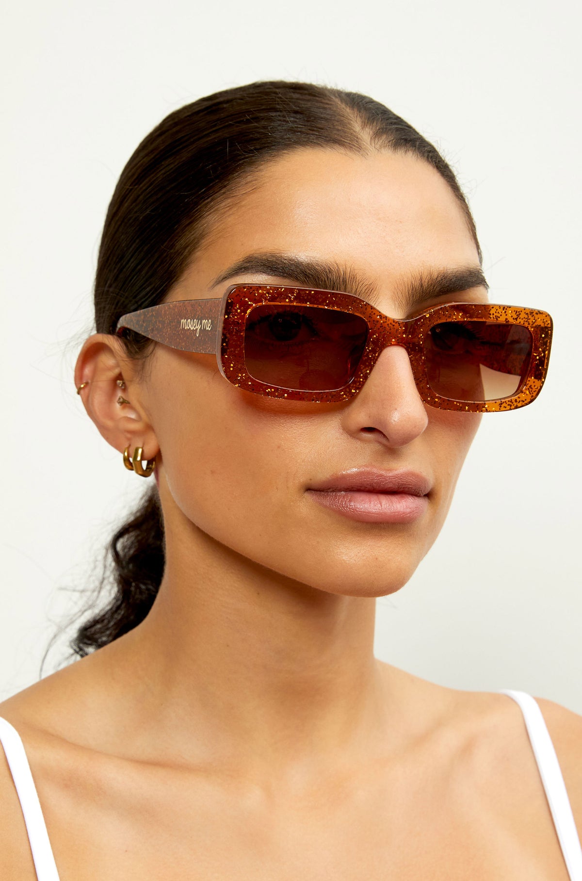 Maude X Mosey Me ~ Bella in Bronze Glitter