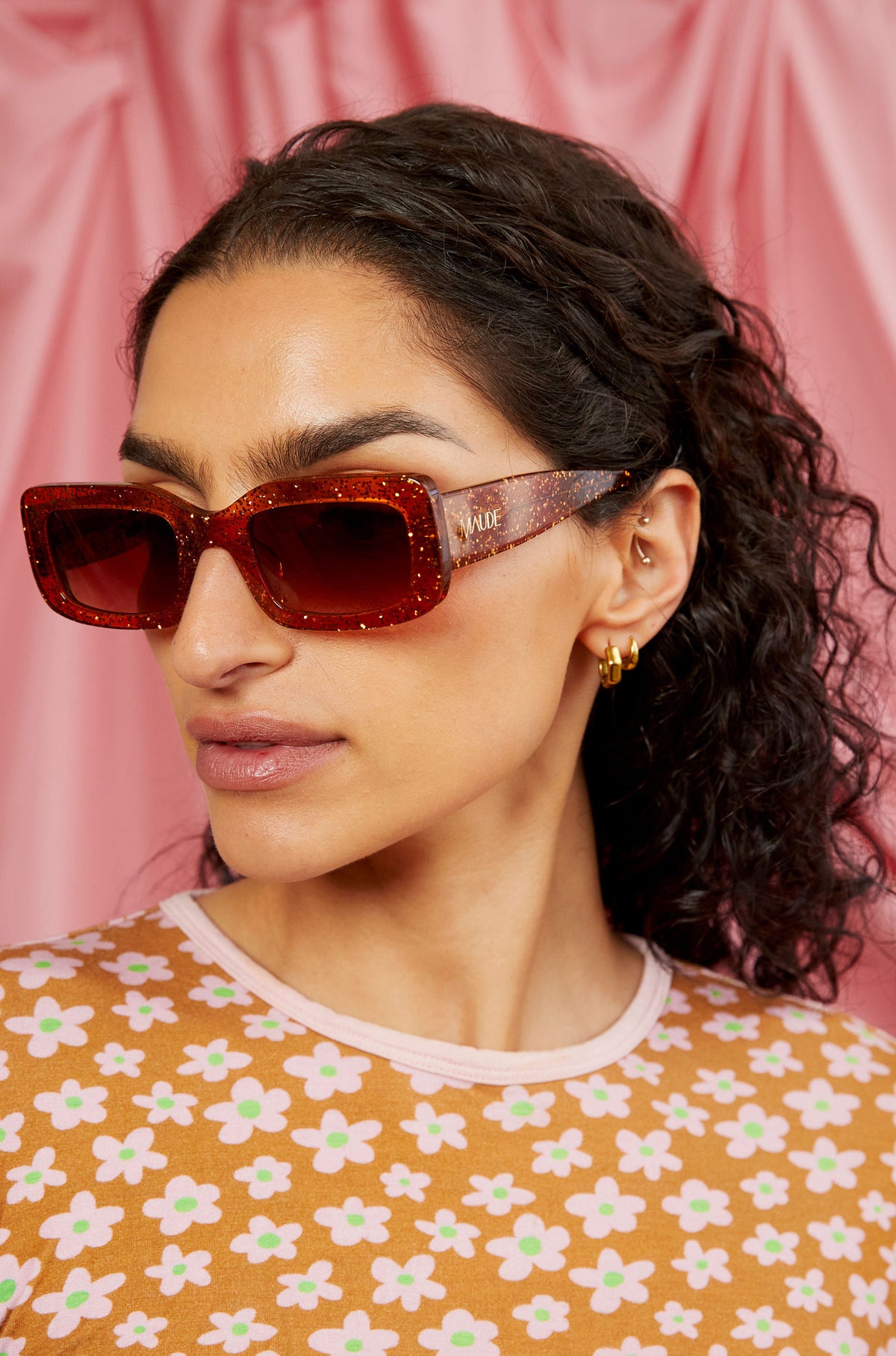 Maude X Mosey Me ~ Bella in Bronze Glitter