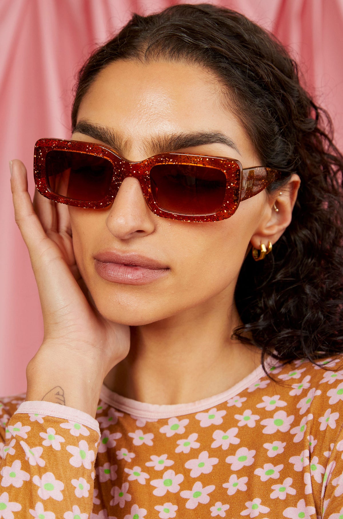 Maude X Mosey Me ~ Bella in Bronze Glitter