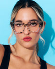 Medusa ~ Oversized Cat Eye Optical Frames