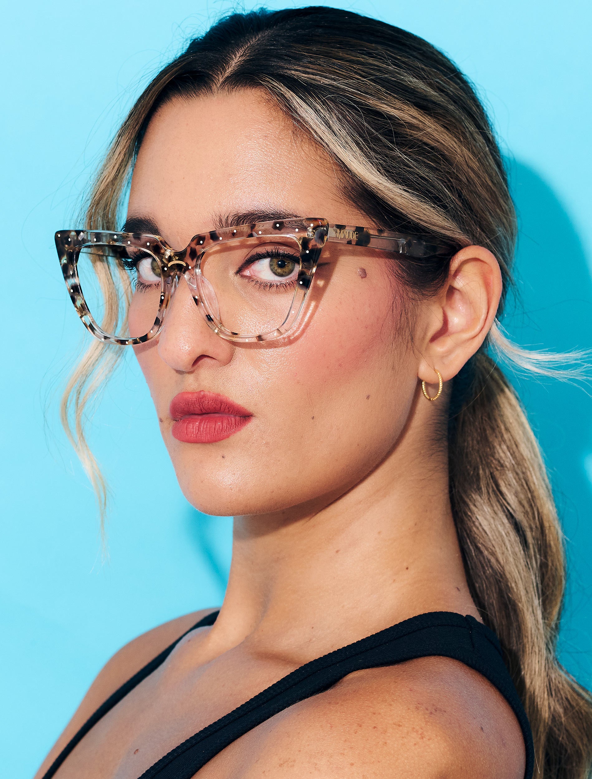 Medusa ~ Oversized Cat Eye Optical Frames